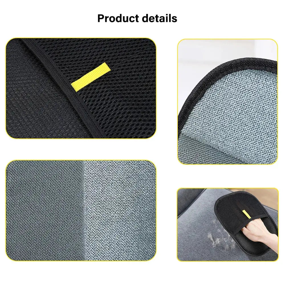 Pet Grooming Gloves Static Dedusting Brush Pet Hair Remover Brush Removing Dog Cat Hair From Sofa Carpet Clothes Tool Supplies NNOS