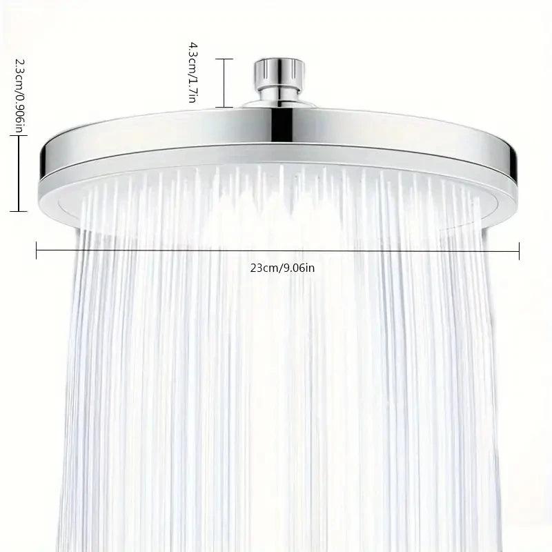 "Six-Mode Shower Head: Because Your Hair Deserves a Power Boost Too!"