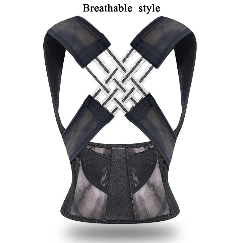 Unleash Your Confidence: The Breathable Back Posture Corrector for Women & Kids