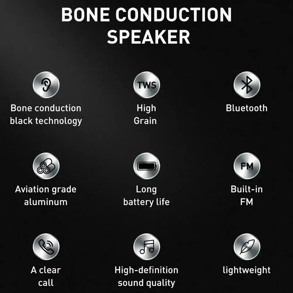 eel the Vibe: Hot Hummingbird Bone Conduction Stereo Speaker – Small Size, Big Sound! NNOS