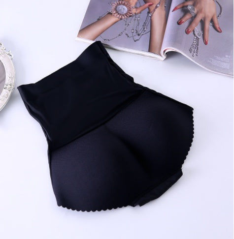 Breathable Mat Fake Butt Belly Shaping Hip Lifting Hip Lifting Butt Lift Underwear High Waist Fake PP Seamless Bodybuidling Briefs For Women