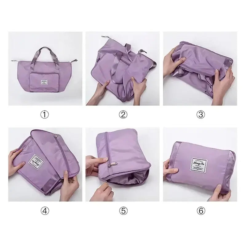 Ultimate Waterproof Gym Bag for Women - Spacious, Foldable Travel Companion with Dry & Wet Separation for Fitness Adventures