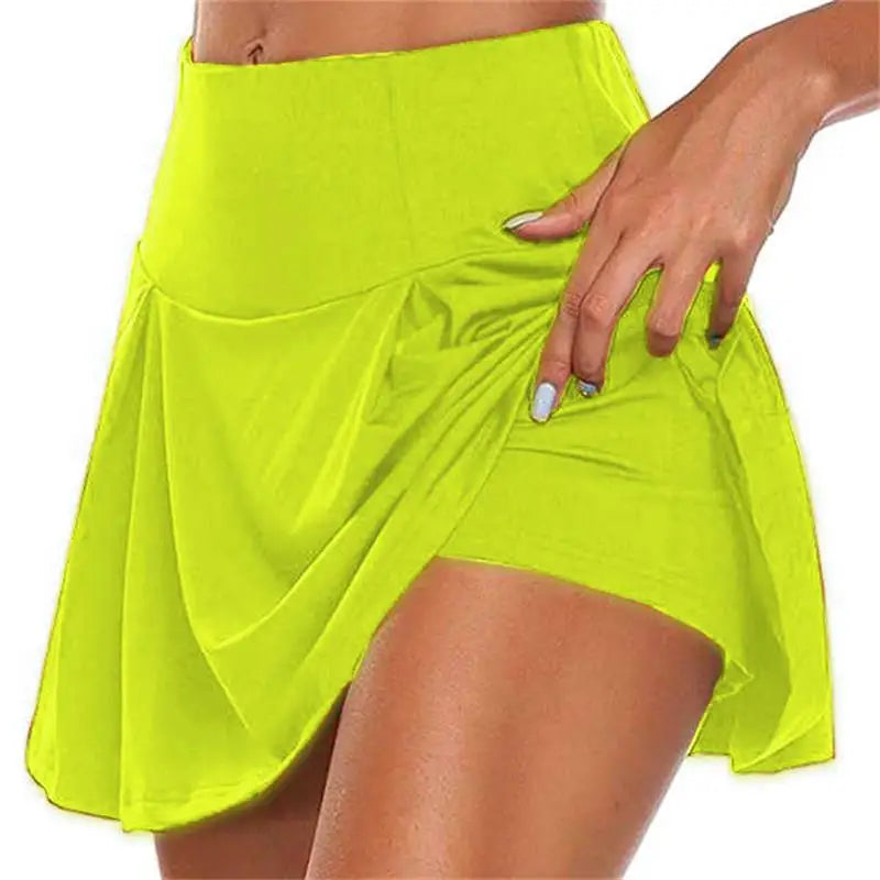 Elevate Your Workout: Women's High Waist Breathable Sport Shorts - Stylish Summer Running Skirts & Joggers