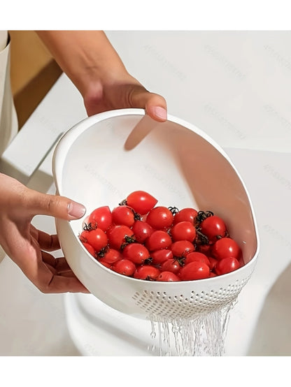 Transform Your Kitchen Game with This Must-Have Multi-Purpose Rice & Veggie Drainage Basket! 🍚🥦✨